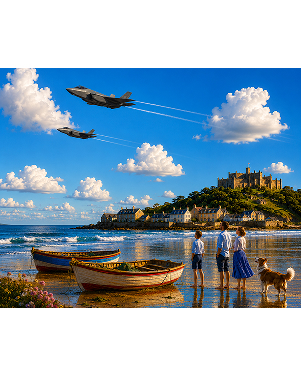 F-35's on the Western Front Art by Squadron Posters!
