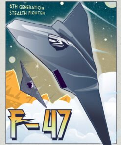 F-47 Stealth Fighter Art