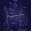 F-4 Phantom Blueprint Art