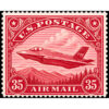 F-35 Air Mail Stamp Art F-35 Air Mail Stamp Art
