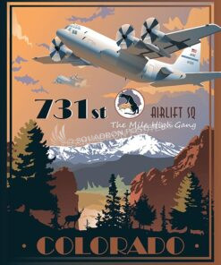 Peterson AFB, Colorado 731st Airlift Squadron – C-130