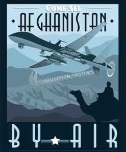 come-See-Afghanistan-by-air-mq-9-military-aviation-poster-art-print-gift