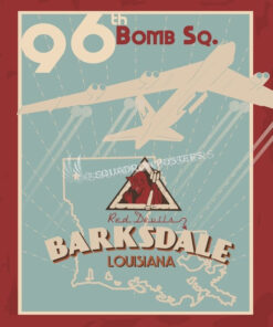 Barksdale 96th Bomb Squadron B-52 poster art by - Squadron Posters!