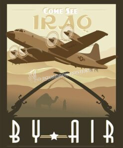 EP-3 Aries come-see-iraq-by-air-ep-3-orion-military-aviation-poster-art-print-gift