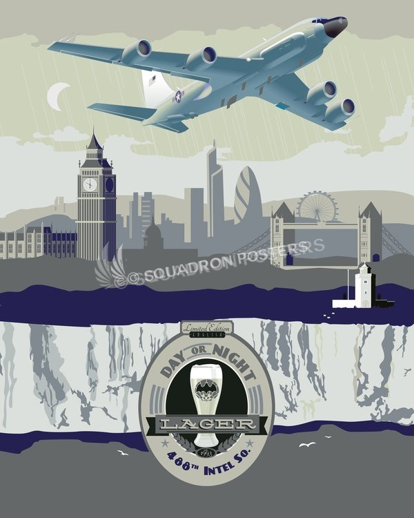 Mildenhall 488th Intelligence Squadron RC-135