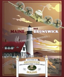 Brunswick P-3 Orion Art by - Squadron Posters!