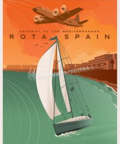 Naval Station Rota Spain - EP-3 Aries Naval Station Rota Spain - EP-3 poster art
