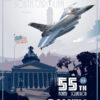 shaw-afb-f-16 55th-fighter-squadron-military-aviation-poster-art-print-gift