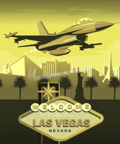 Las Vegas F-16, Nellis AFB