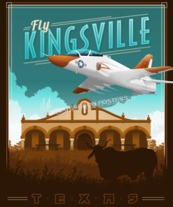 Kingsville Naval Air Station poster art