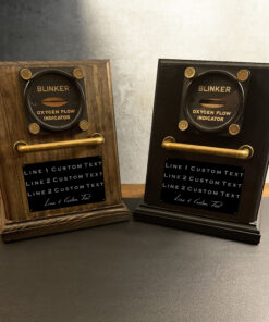 Aviation Trophy Gauge with Oxygen Flow Indicator