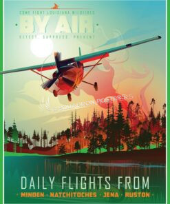 Fight_Wildfires_day_SP01024-featured-aircraft-lithograph-vintage-airplane-poster-art