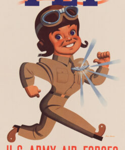 Fly US Army Air Forces Historic Art