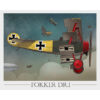 Fokker DR.I Through the Ages Art Fokker DR.I Through the Ages Art