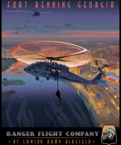 Fort Benning Georgia Ranger Flight Company Art