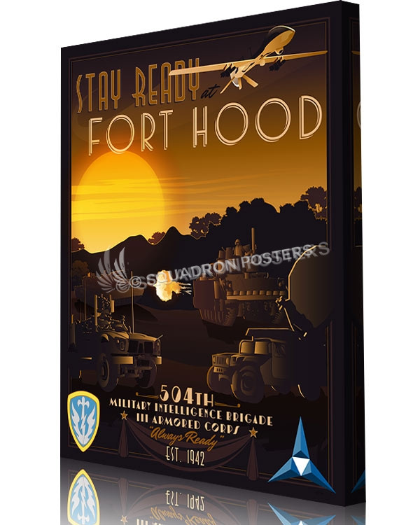 Fort_Hood_RC-12_504_MIB_SP01442-aircraft-prints-posters-vintage-art