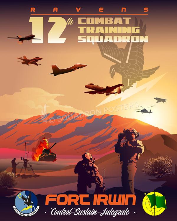 Fort Irwin California 12th CTS Art