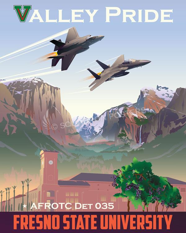 Fresno State University AFROTC Det 035 Art