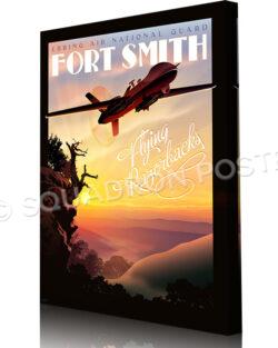 Flying Razorback Logos Ft Smith Ebbing ANG Flying Razorbacks - Squadron Posters