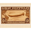 Graf Zeppelin Stamp Poster Art Graf Zeppelin Stamp Poster Art