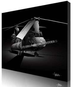 H-47 Jet Black SP01060-canvas-wrap-jet-black-aircraft-lithograph