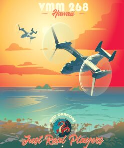 VMM 268 Hawaii Red Dragons MV-22