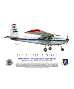 Helio U-10D Super Courier N5072K Art