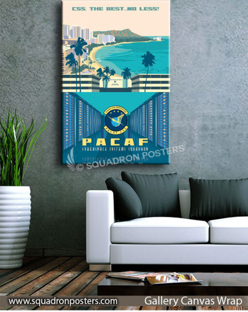 Hickam AFB PACAF CSS - Squadron Posters