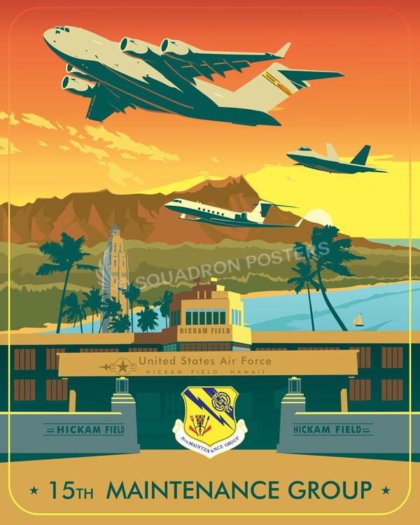 Hickam-Field-Hawaii-C-17-F-22-C-37-15th-MXG-featured-aircraft-lithograph-vintage-airplane-poster.jpg