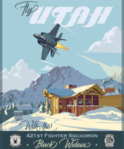 Hill-AFB-Utah-F-35-421st-FS-featured-aircraft-lithograph-vintage-airplane-poster.jpg