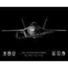 Hill AFB Utah 388th MXG Jet Black Lithograph