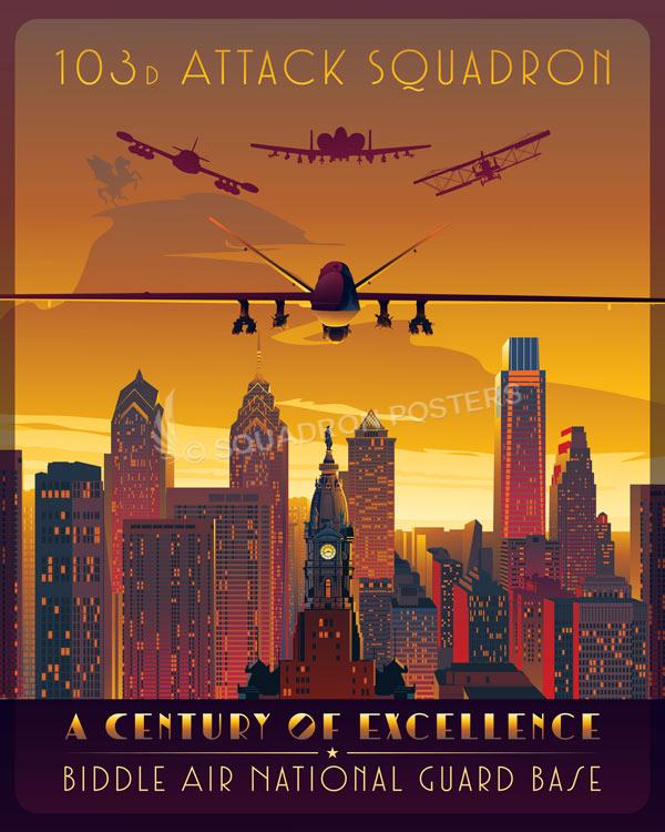 Horsham-PA-Biddle-ANG-MQ-9-103d-ATKS-featured-aircraft-lithograph-vintage-airplane-poster.jpg