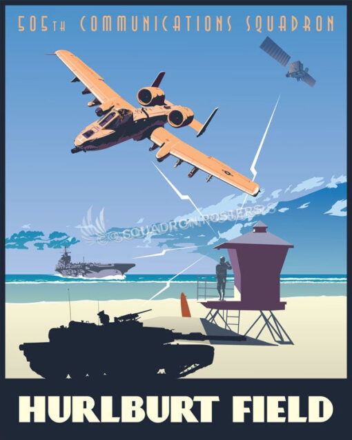 Hurlburt Field 505th Communications Squadron - Squadron Posters