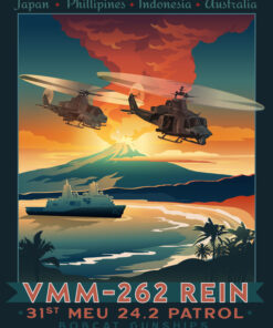 Indonesia VMM-262 REIN UH-1 Lead Art