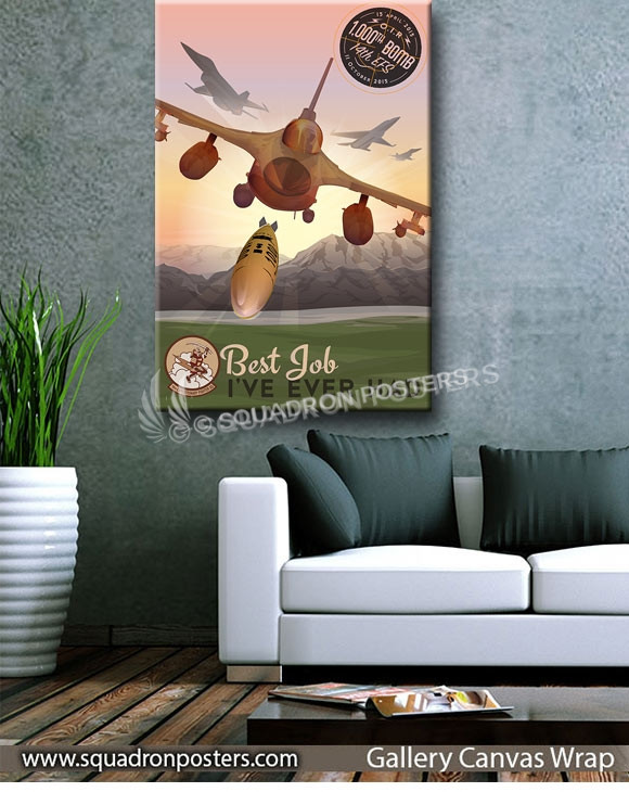 Iraq_F-16_14th_EFS_1000th_Bomb_SP00842-squadron-posters-vintage-canvas-wrap-aviation-prints
