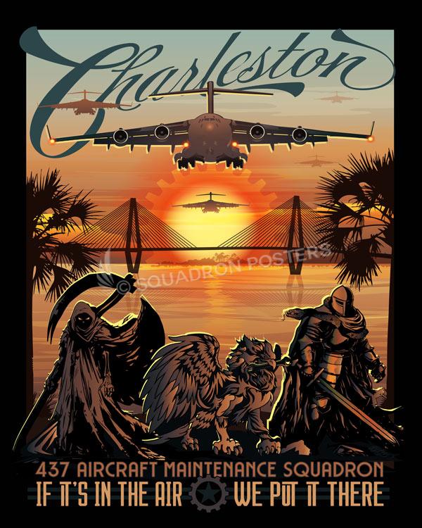 JB-Charleston-437th-AMXS-C-17-featured-aircraft-lithograph-vintage-airplane-poster.jpg