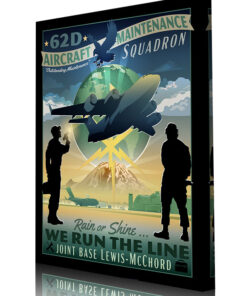 JB Lewis McChord C-17 62d AMXS Art