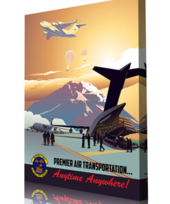 JB Lewis McChord C-17 62d APS Art
