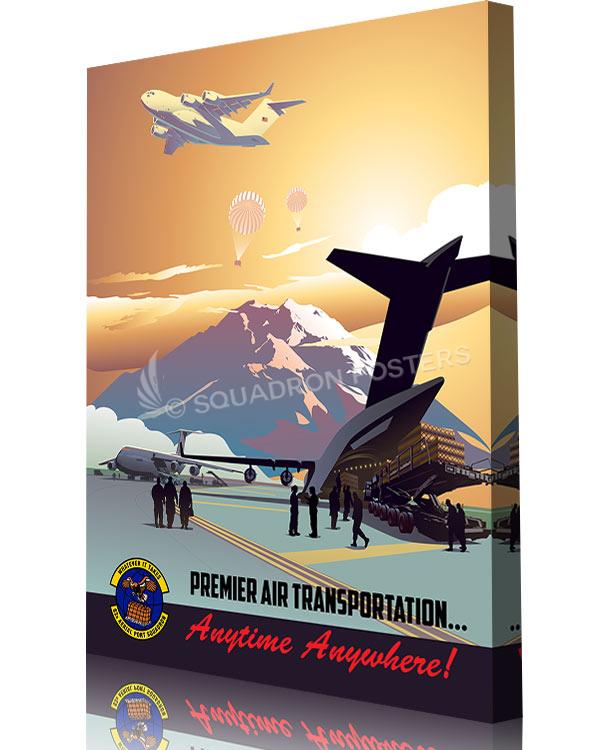JB Lewis McChord C-17 62d APS Art
