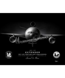 KC-10 2 ARS Jet Black Lithograph