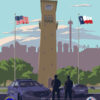 502d SFS Clock Tower Art 502d SFS Clock Tower Art