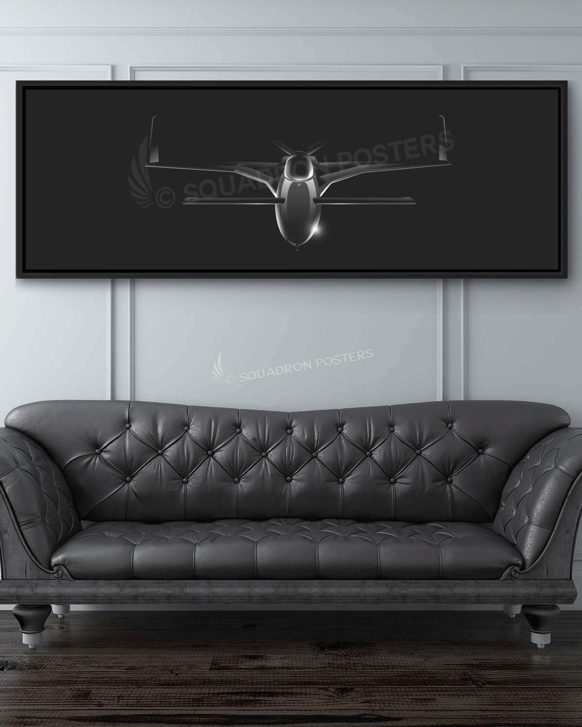 MK-IV Personalized Jet Black Lithograph Poster Artwork