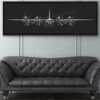 C-130H New Prop Jet Black Lithograph C-130H New Prop Jet Black Lithograph