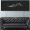 RQ-4 Global Hawk Side View Jet Black Lithograph RQ-4 Global Hawk Side View Jet Black Lithograph