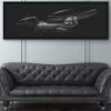 CH-46 Sea Knight Jet Black Lithograph