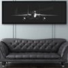 F-15C Eagle Personalized Jet Black Lithograph