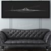 B-21 Raider Jet Black Lithograph B-21 Raider Jet Black Lithograph