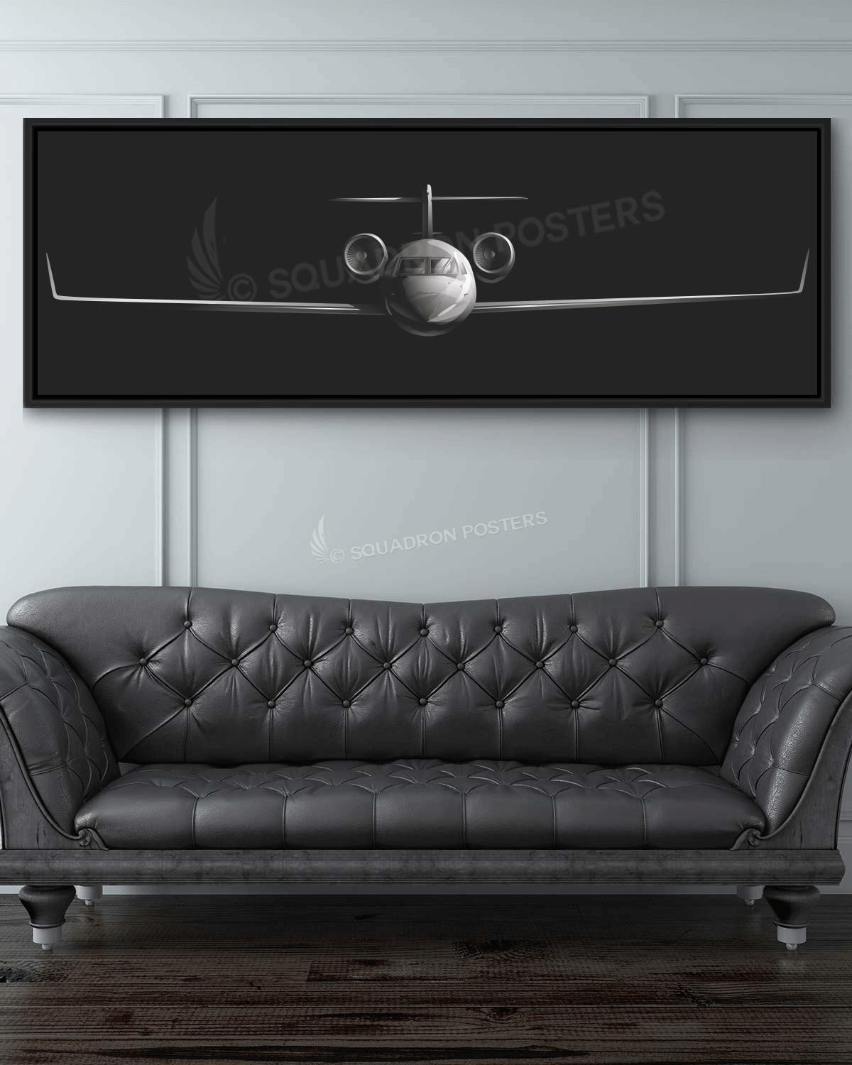 C-37B Personalized Jet Black Lithograph Poster Artwork