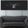 HH-60G Personalized Jet Black Lithograph HH-60G Personalized Jet Black Lithograph