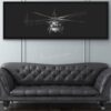 HH-60 Personalized Jet Black Lithograph HH-60 Personalized Jet Black Lithograph